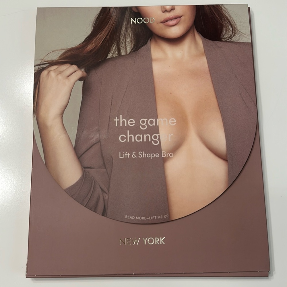 NOOD Lyft and shape adhesive bra size 3